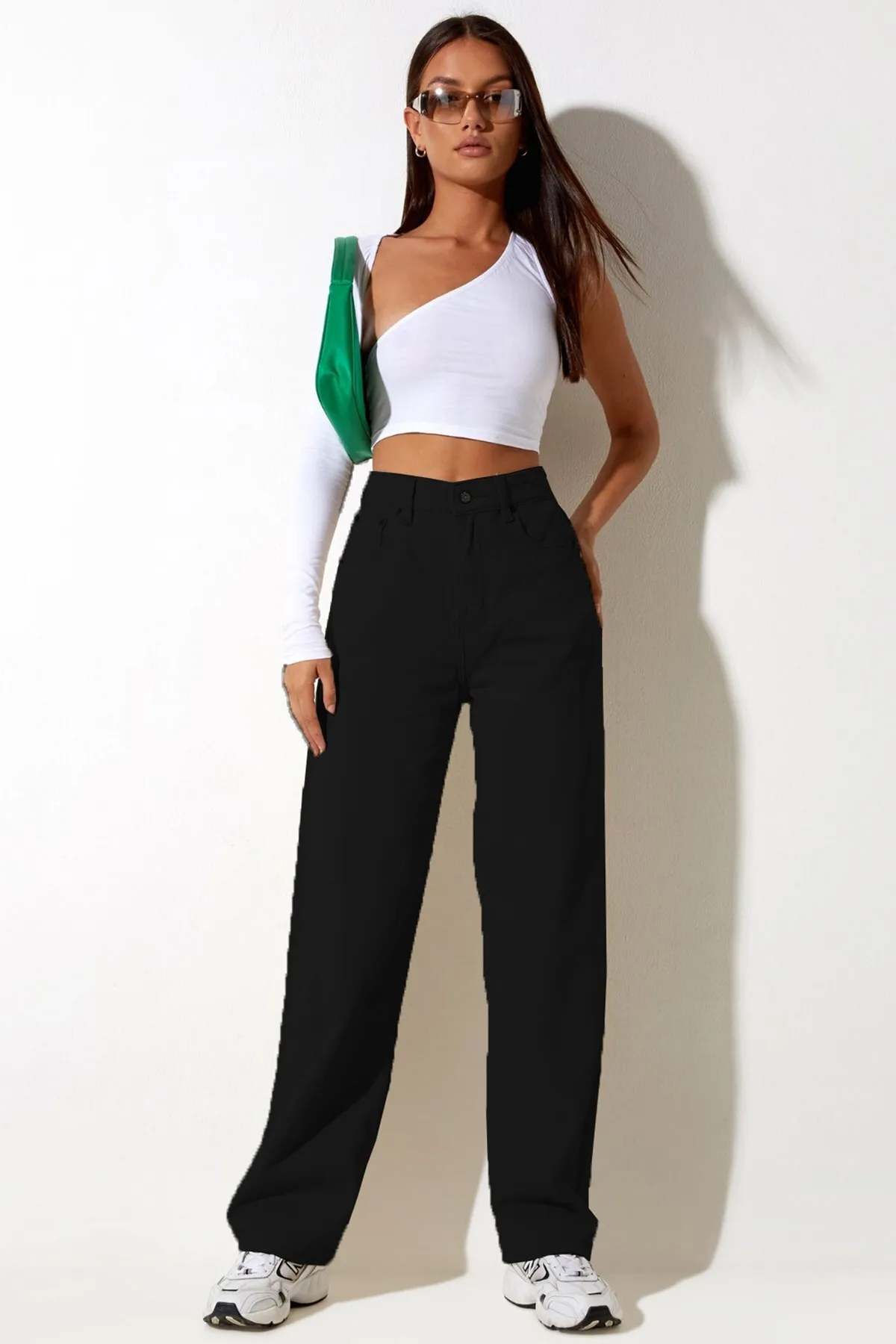 Madmext  Jeans - Schwarz - Straight