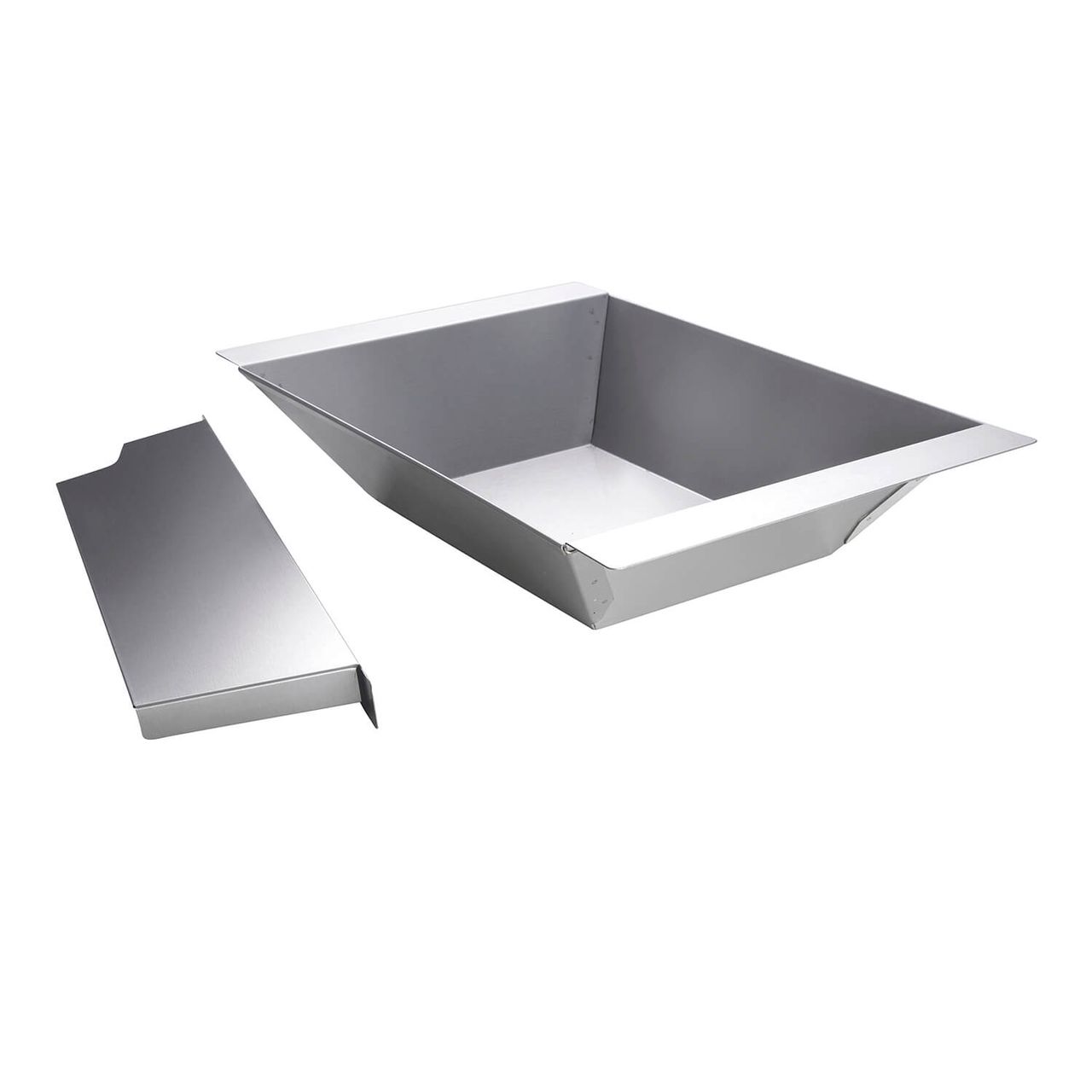 Allgrill Edelst. Holzkohleeinsatz mit Hitzeleitblech für CHEF-Serie, Extrem, Ultra u. Outdoorküche