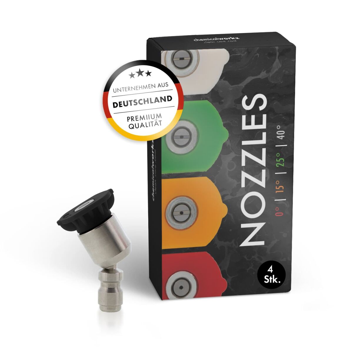 chemicalworkz Nozzle Set Hochdruckreiniger-Zubehör 4Stk.