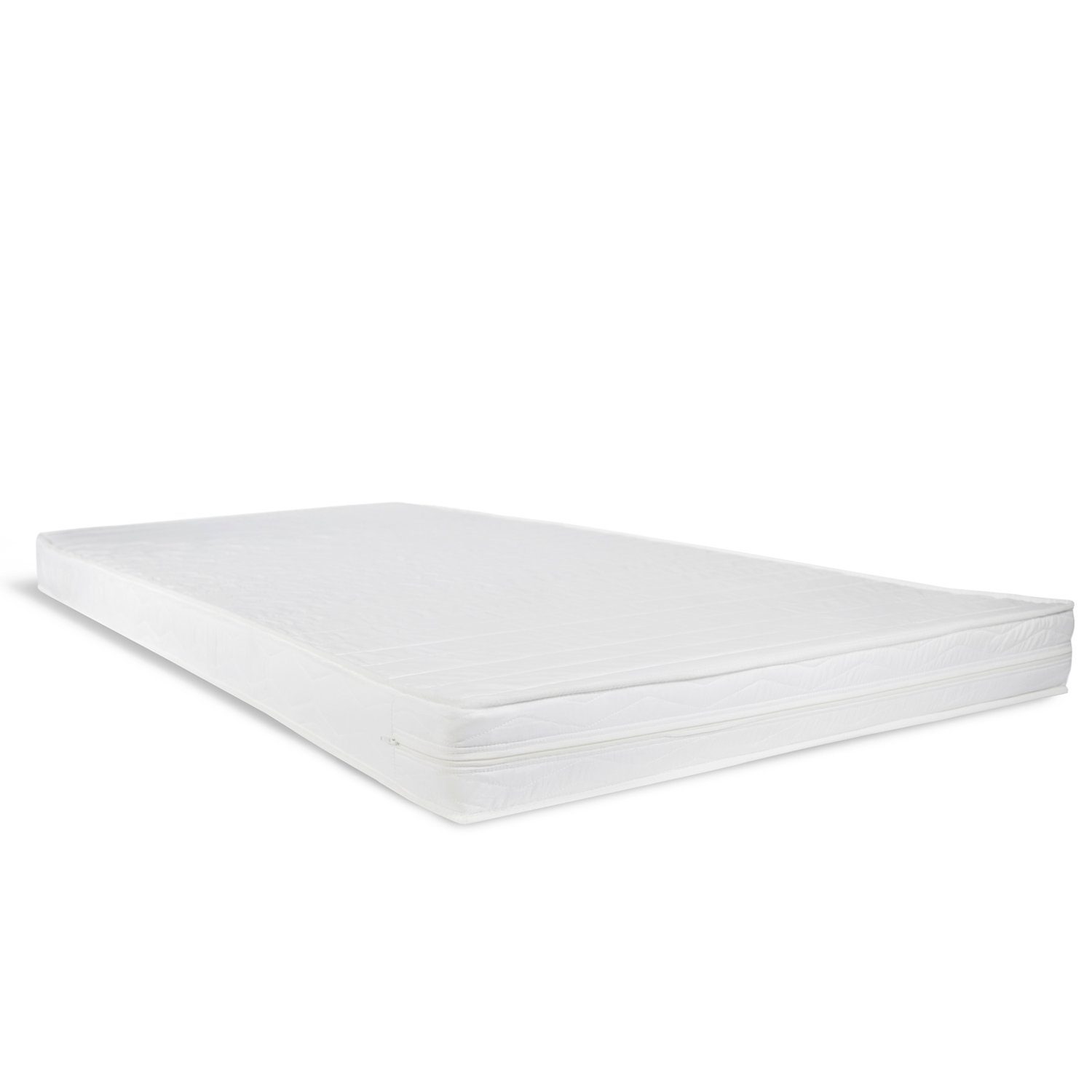 Homestyle4u Holzbett Doppelbett mit Matratze Lattenrost 120x200 cm Bett