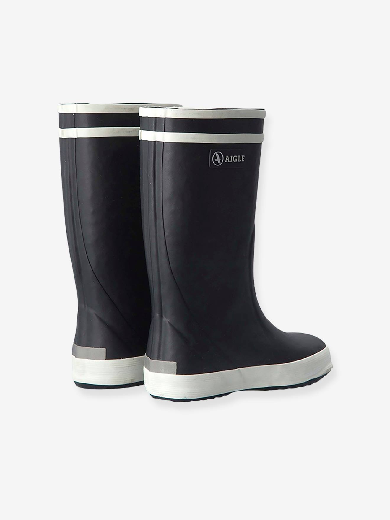 Bottes de pluie fourrées enfant Lolly Pop Fur AIGLE® marine