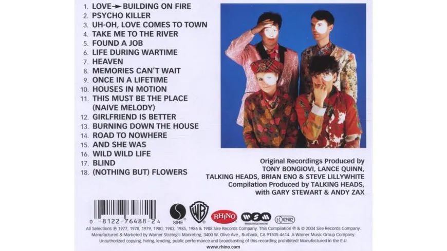 The Best Of Talking Heads