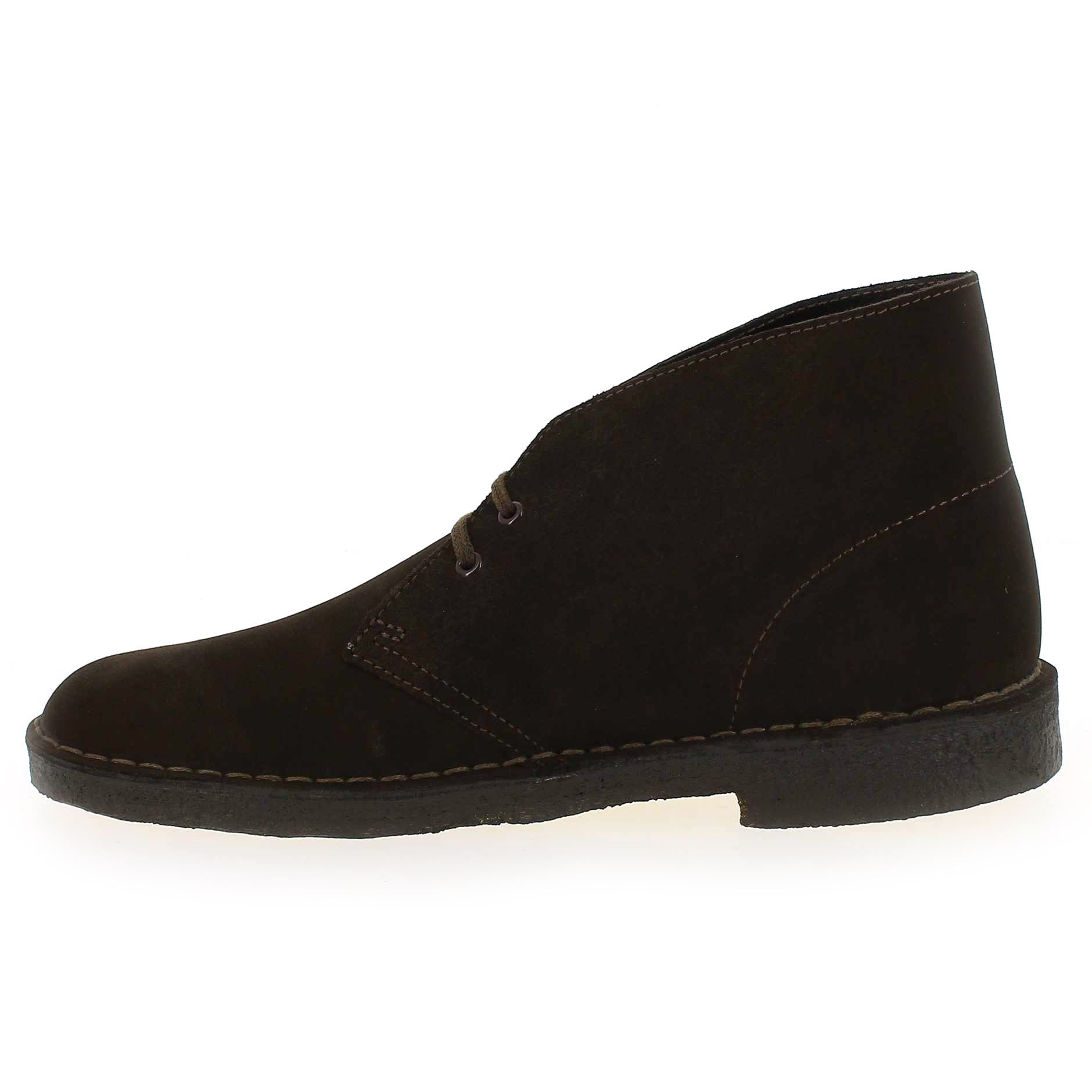 Clarks  DESERT BOOT - Velours Chocolat