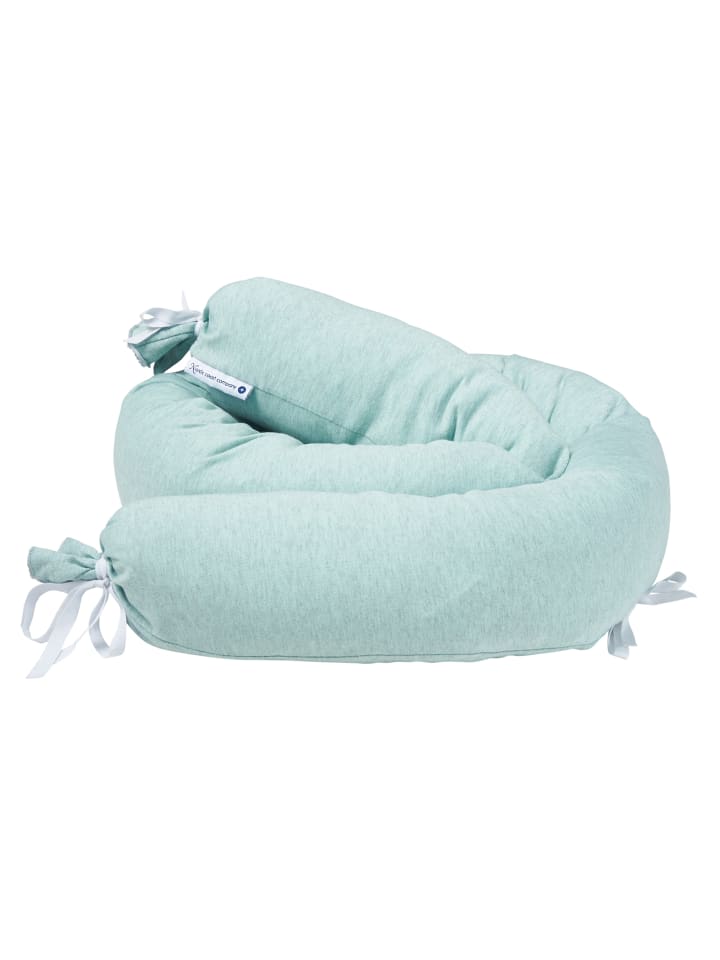 nordic coast company  Bettschlange in Mint- (L) 180 cm günstig kaufen onesize