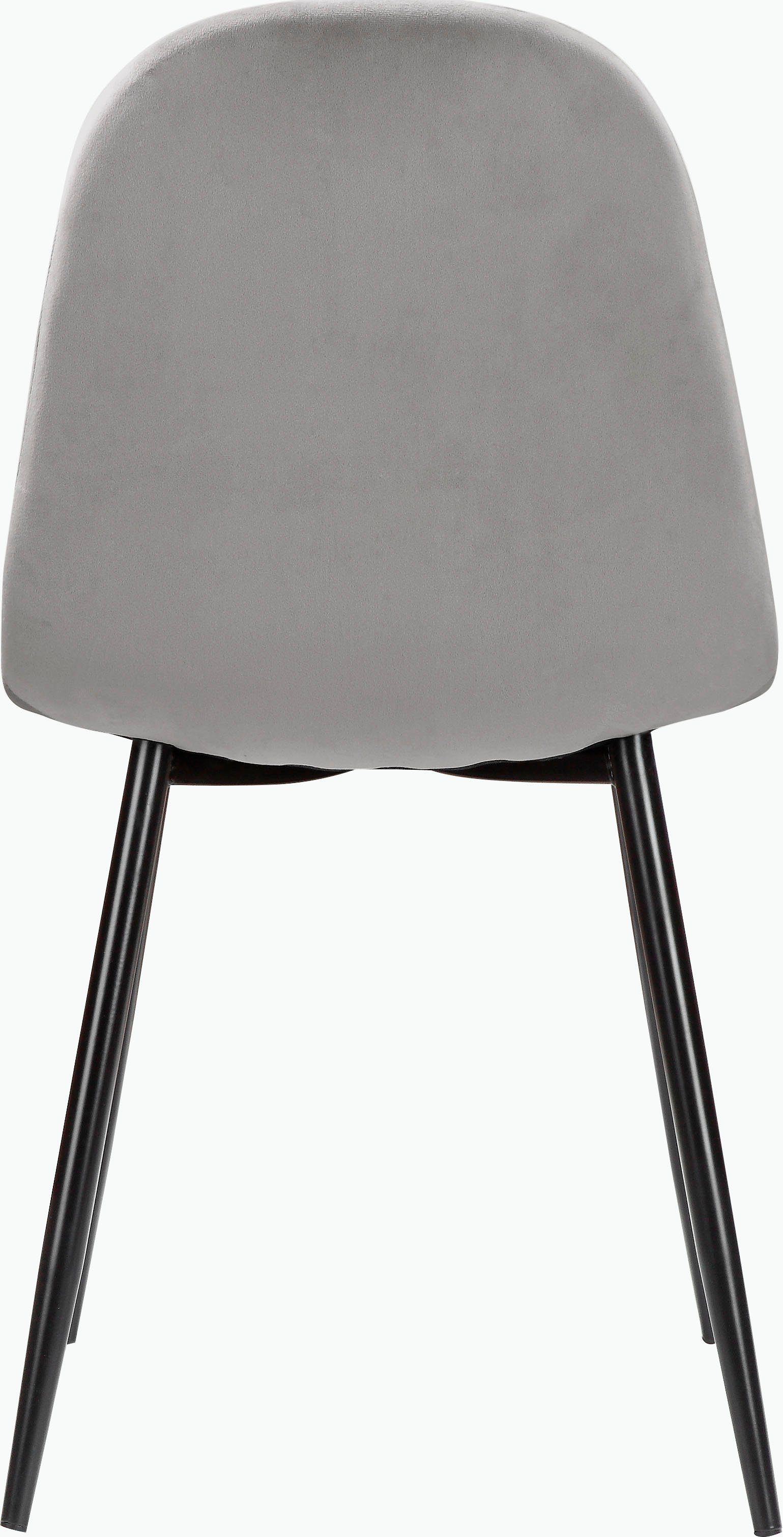 Leonique Essgruppe Eadwine, (Set, 5-tlg), bestehend aus Eadwine Esstisch 120 cm und 4 Eadwine Esszimmerstühlen
