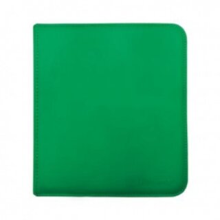 UP - 12-Pocket Zippered PRO-Binder - Green
