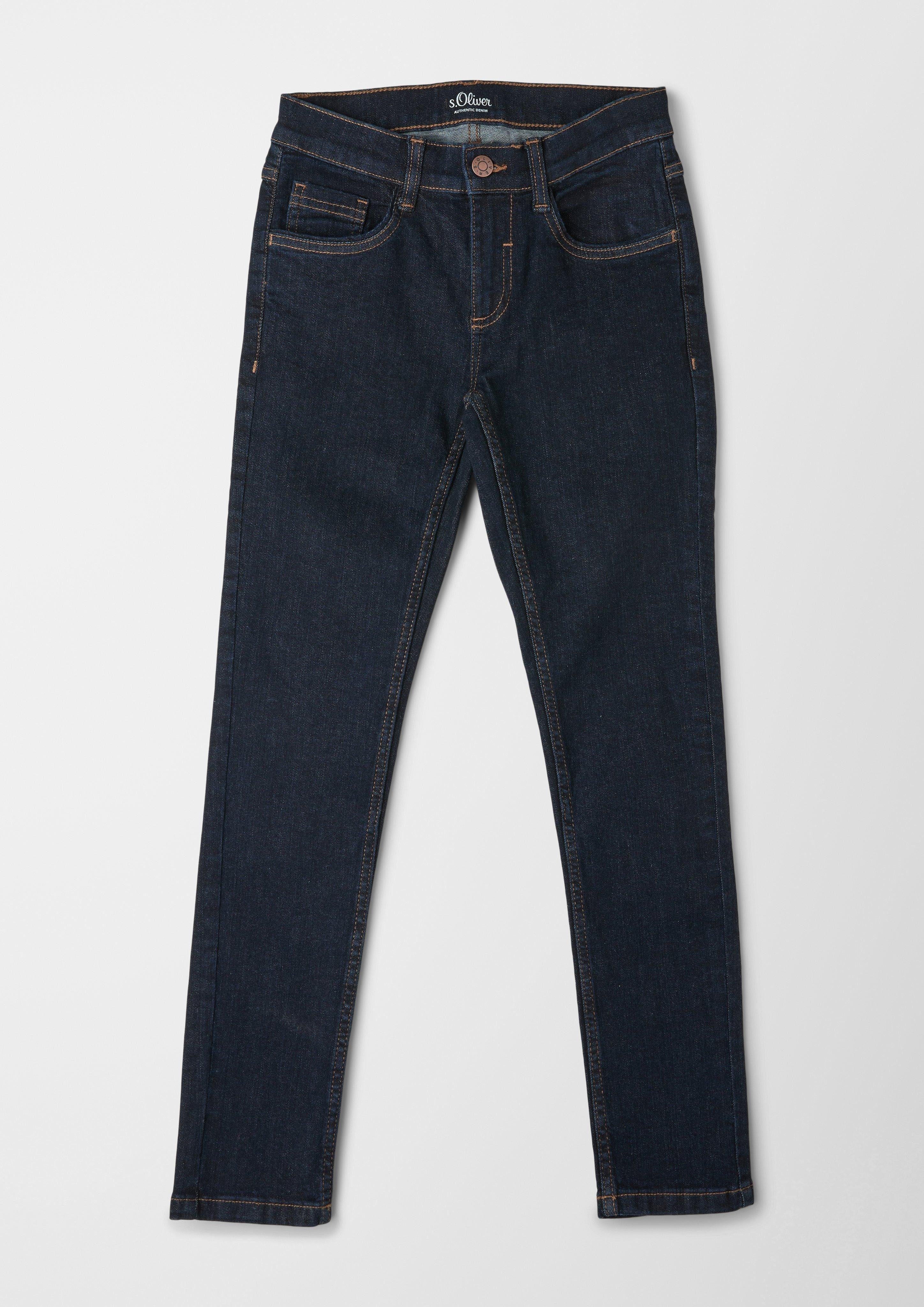 s.Oliver 5-Pocket-Jeans Jeans Skinny Seattle / Slim Fit / Mid Rise / Skinny Leg Waschung