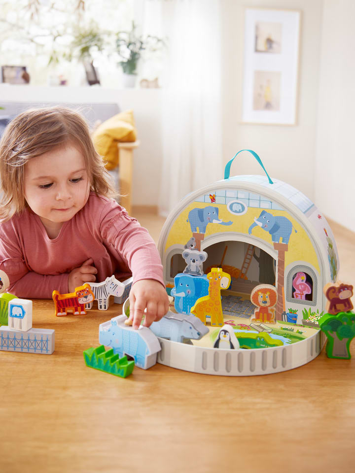 Haba Puppenhaus Spielwelt Zoo in mehrfarbig günstig kaufen onesize