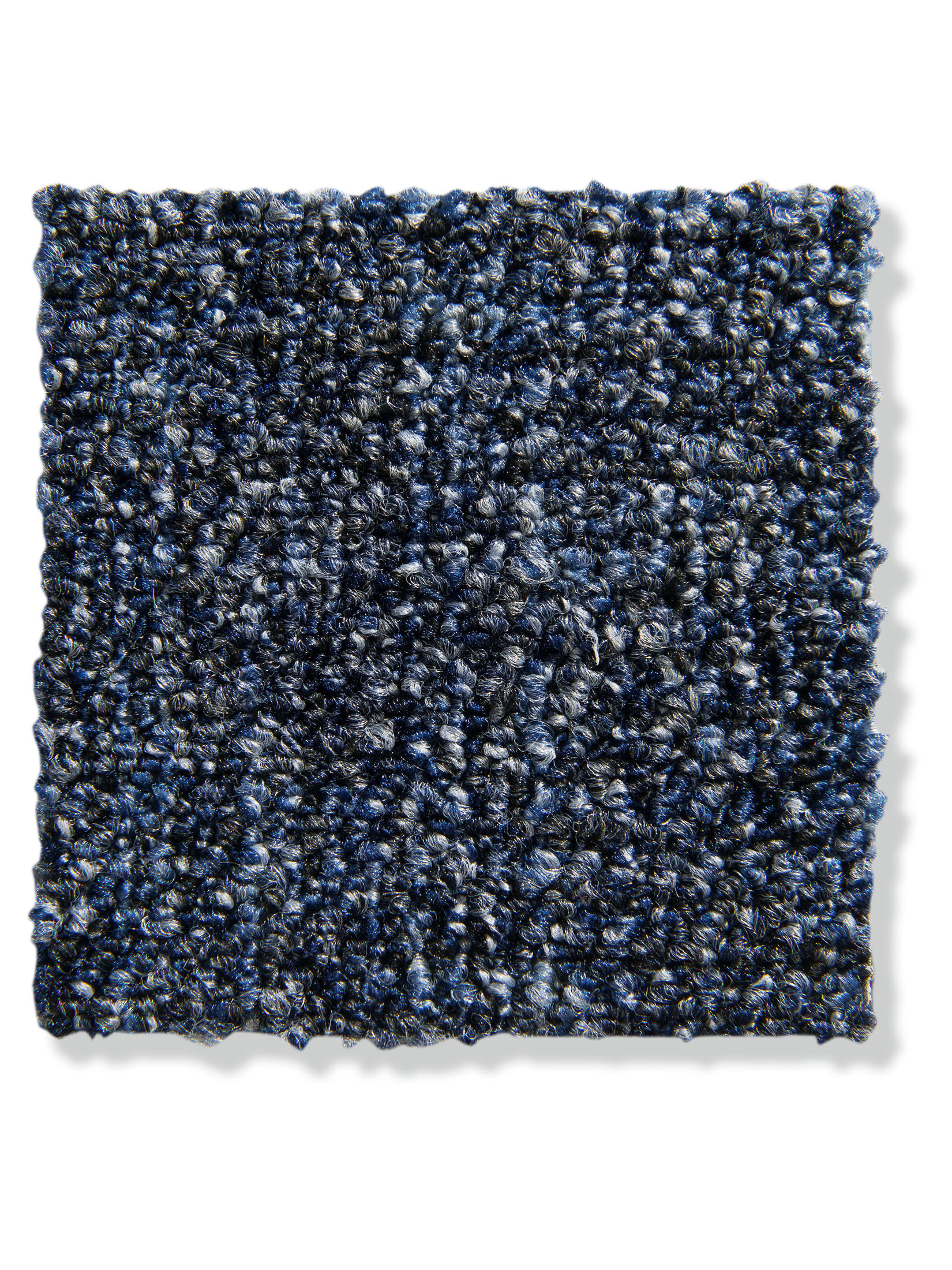 Strukture Teppichbodenfliese, Blau