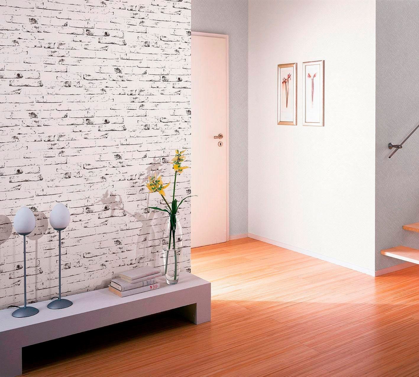 living walls Vliestapete Best of Wood`n Stone 2nd Edition, Steinoptik, Struktur Tapete Stein