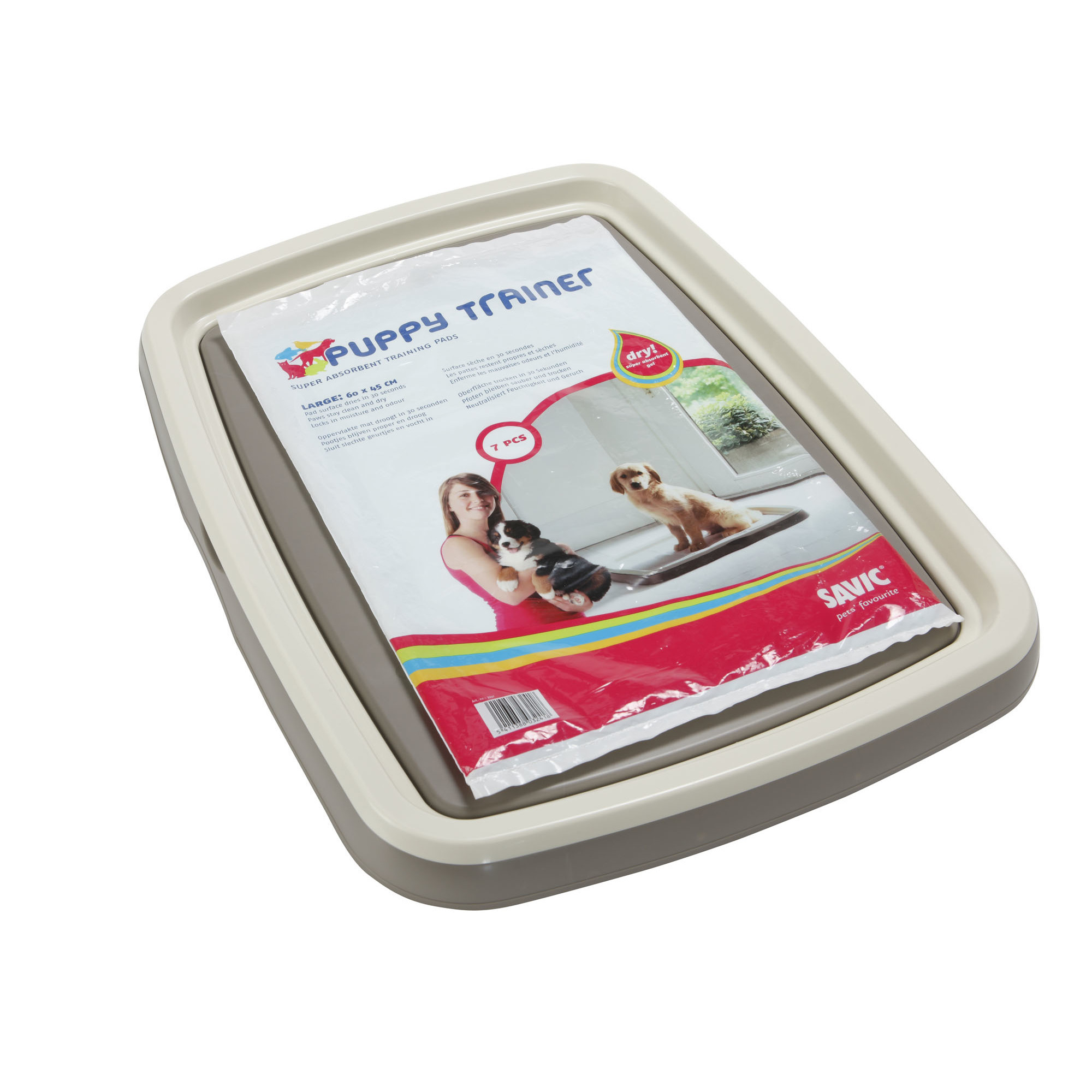 Savic Windeln & Hygiene Savic Trainingspadhalter Puppy/Senior Starter-Paket L