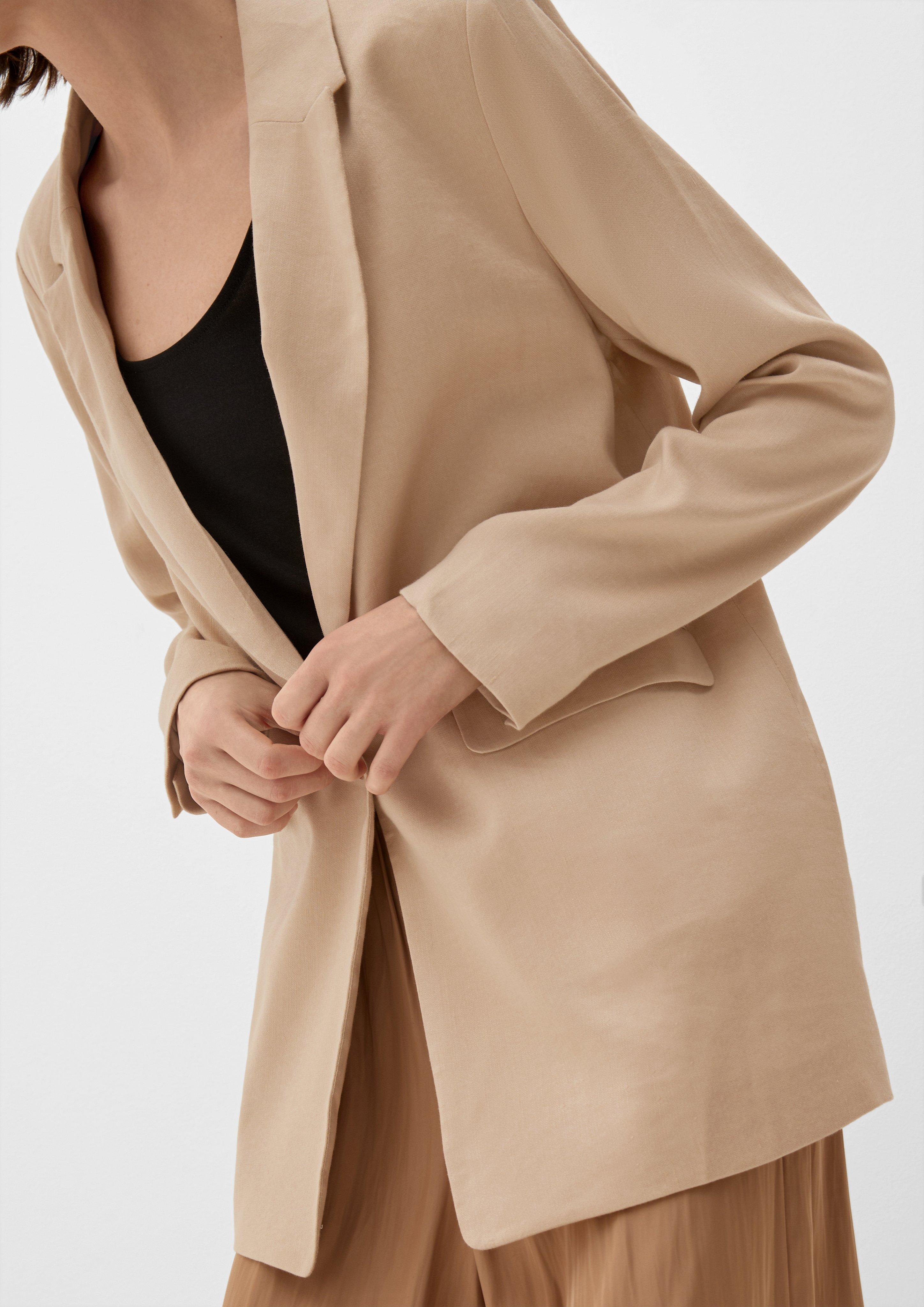 Blazer aus Leinenmix  2129711-8403