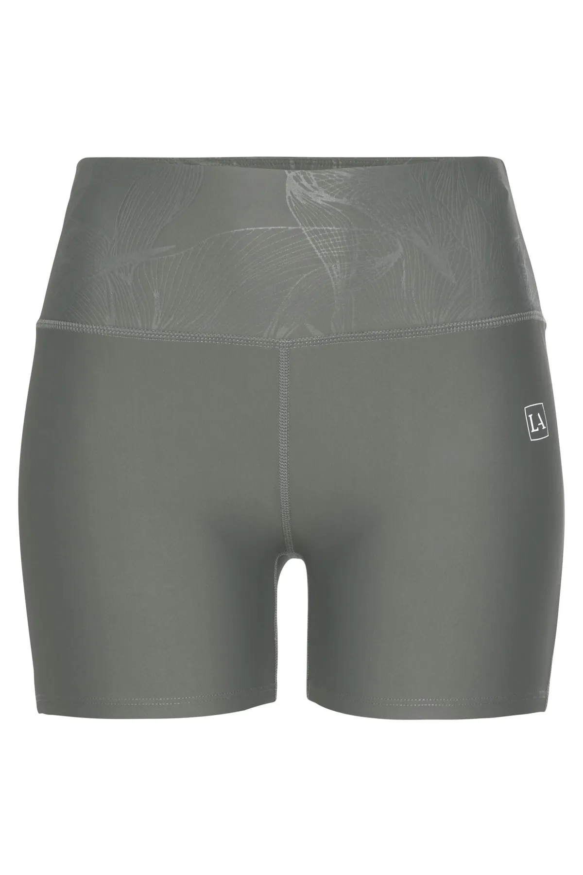 LASCANA Active  Kurze Sporthose - Grau - Mittlerer Bund
