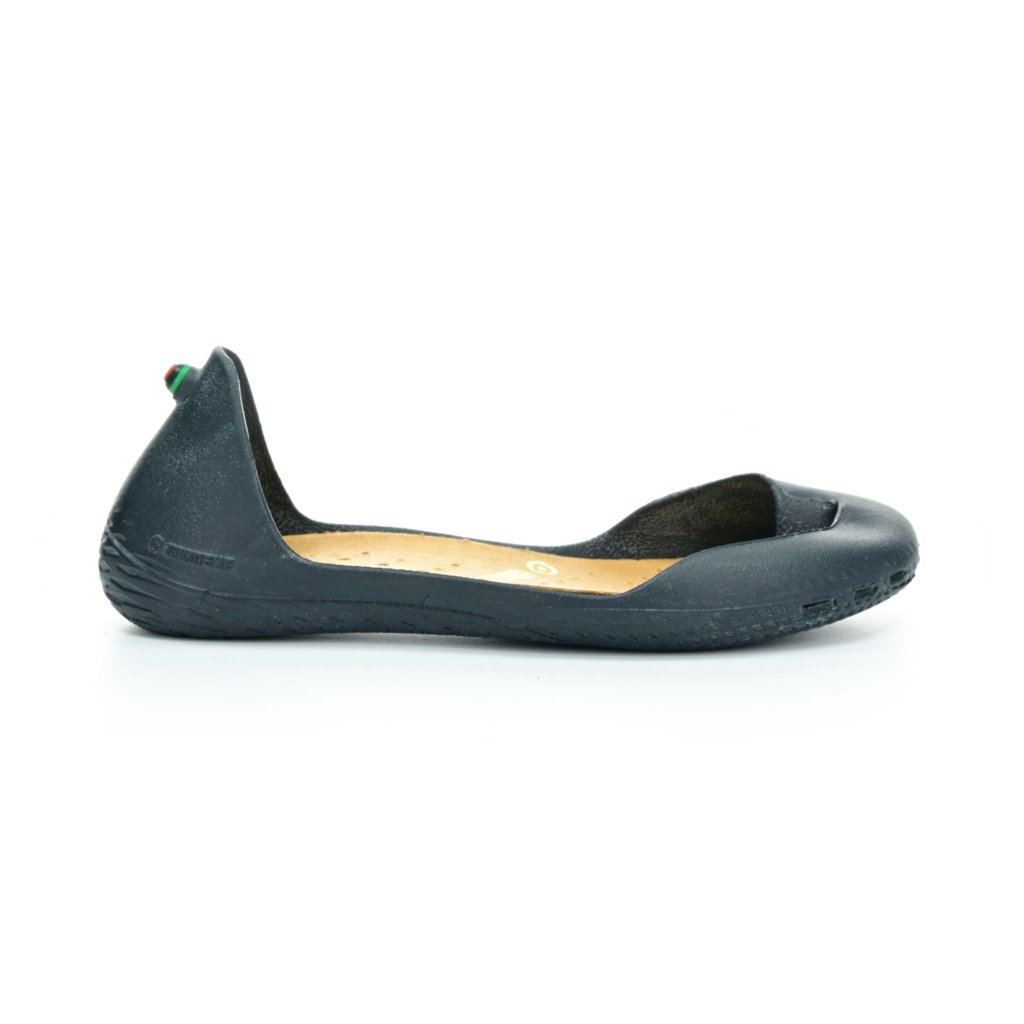 Iguaneye Freshoes Charcoal Grey/Ochre Ballerinas