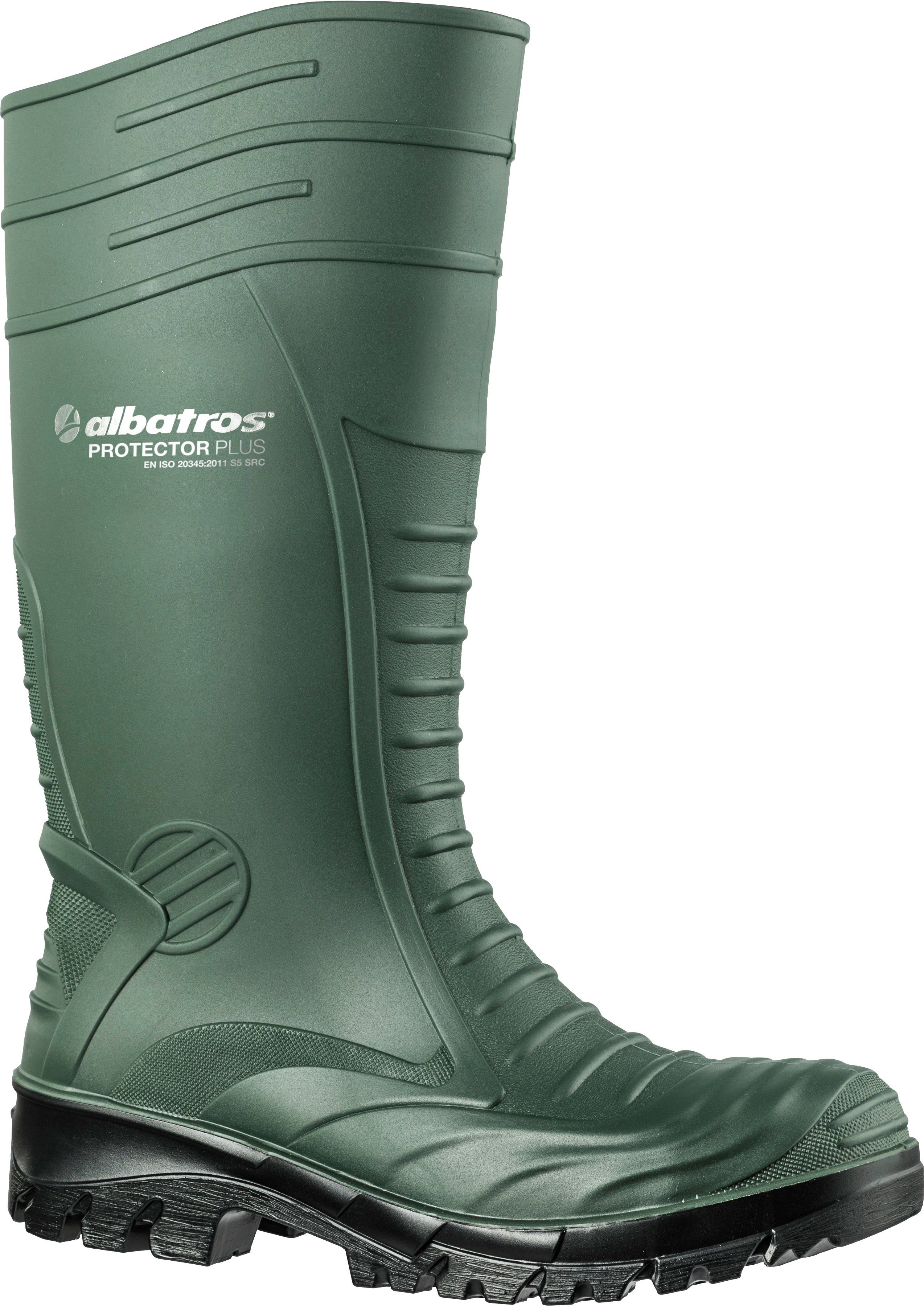Albatros PROTECTOR PLUS Sicherheitsstiefel An- und Ausziehhilfe
