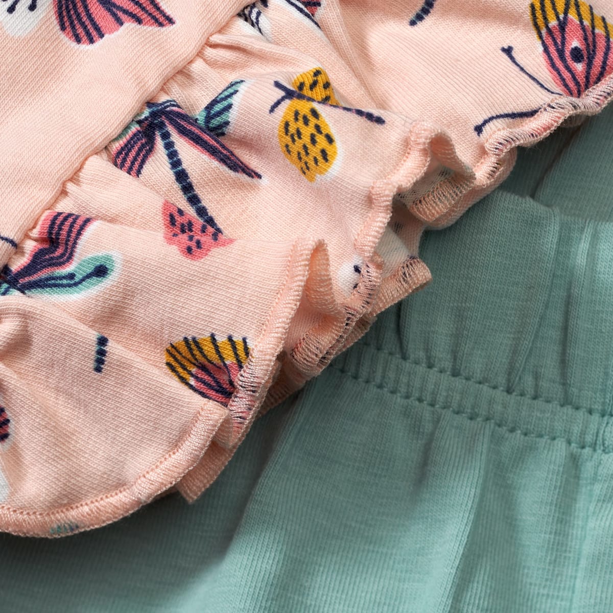 Schlafanzug Pro Climate mit Schmetterling-Muster, rosa, Gr. 104/110, 1 St