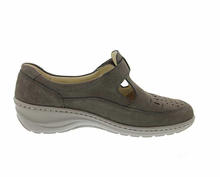 WALDLÄUFER Komfort Sandalen grau Monique