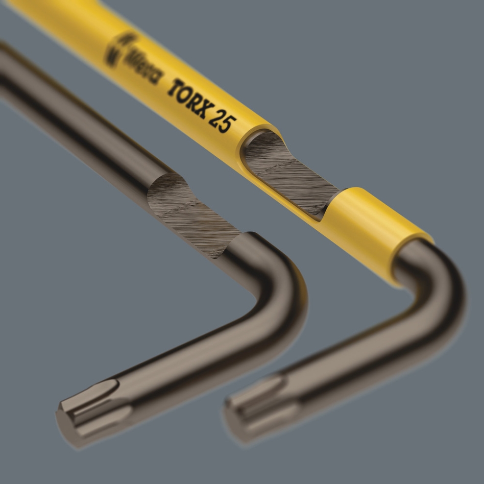 Wera 05024177001 967 SL TORX® HF flerfarvet blyantnøgle med fastholdelsesfunktion, TX 30 x 122 mm 5024177001