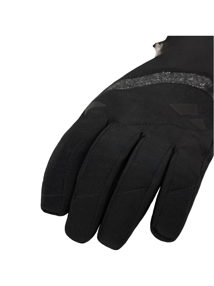 Zanier Stubai STX Fingerhandschuhe in Schwarz günstig kaufen