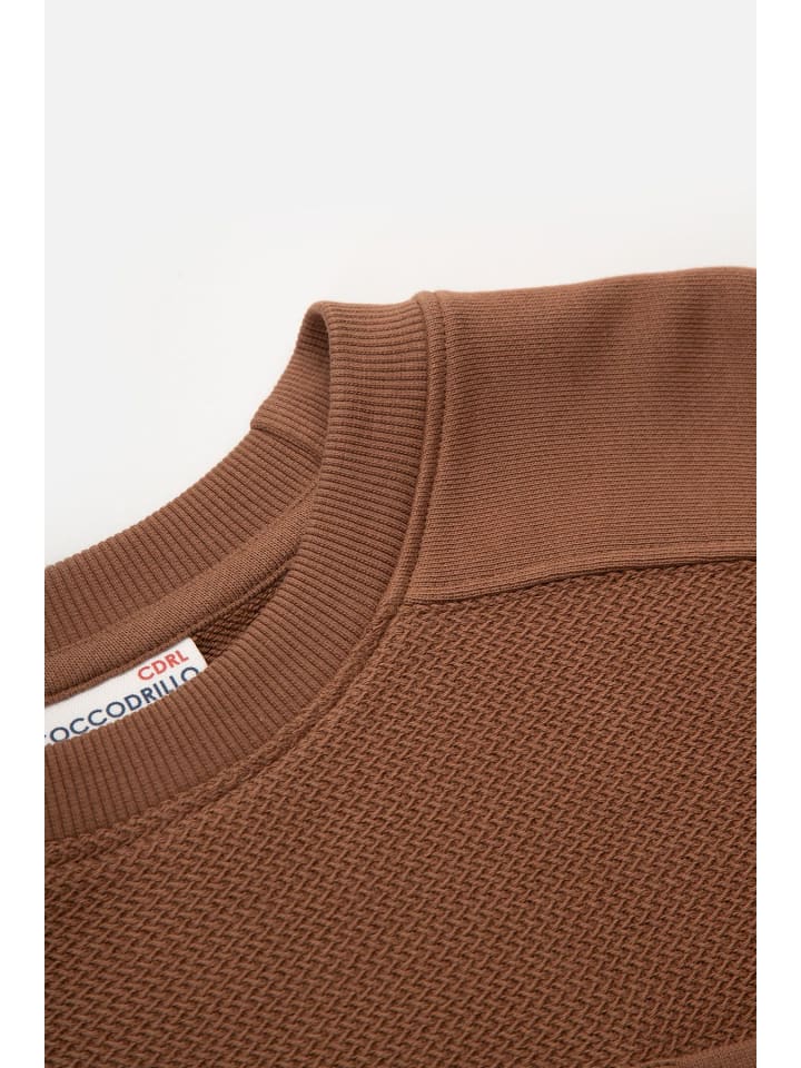 Coccodrillo Sweatshirt in braun günstig kaufen