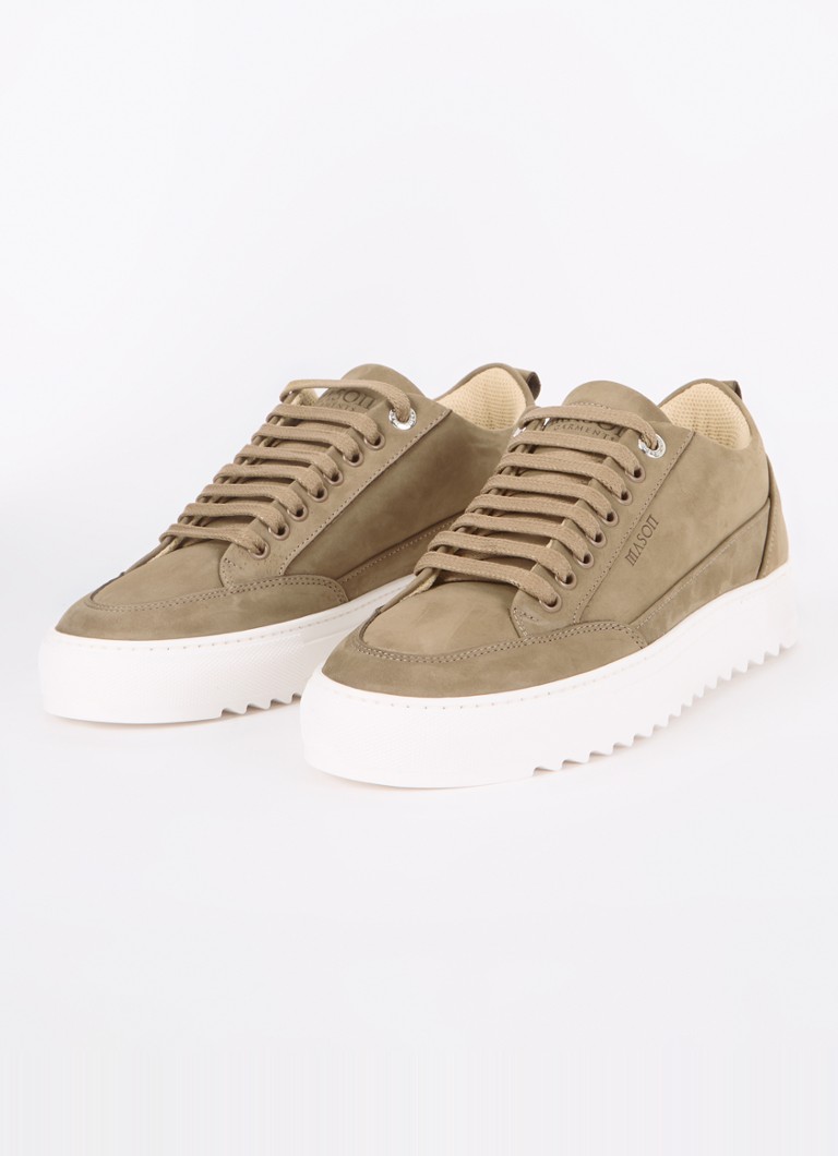 Mason Garments Tia sneaker made of suede with logo