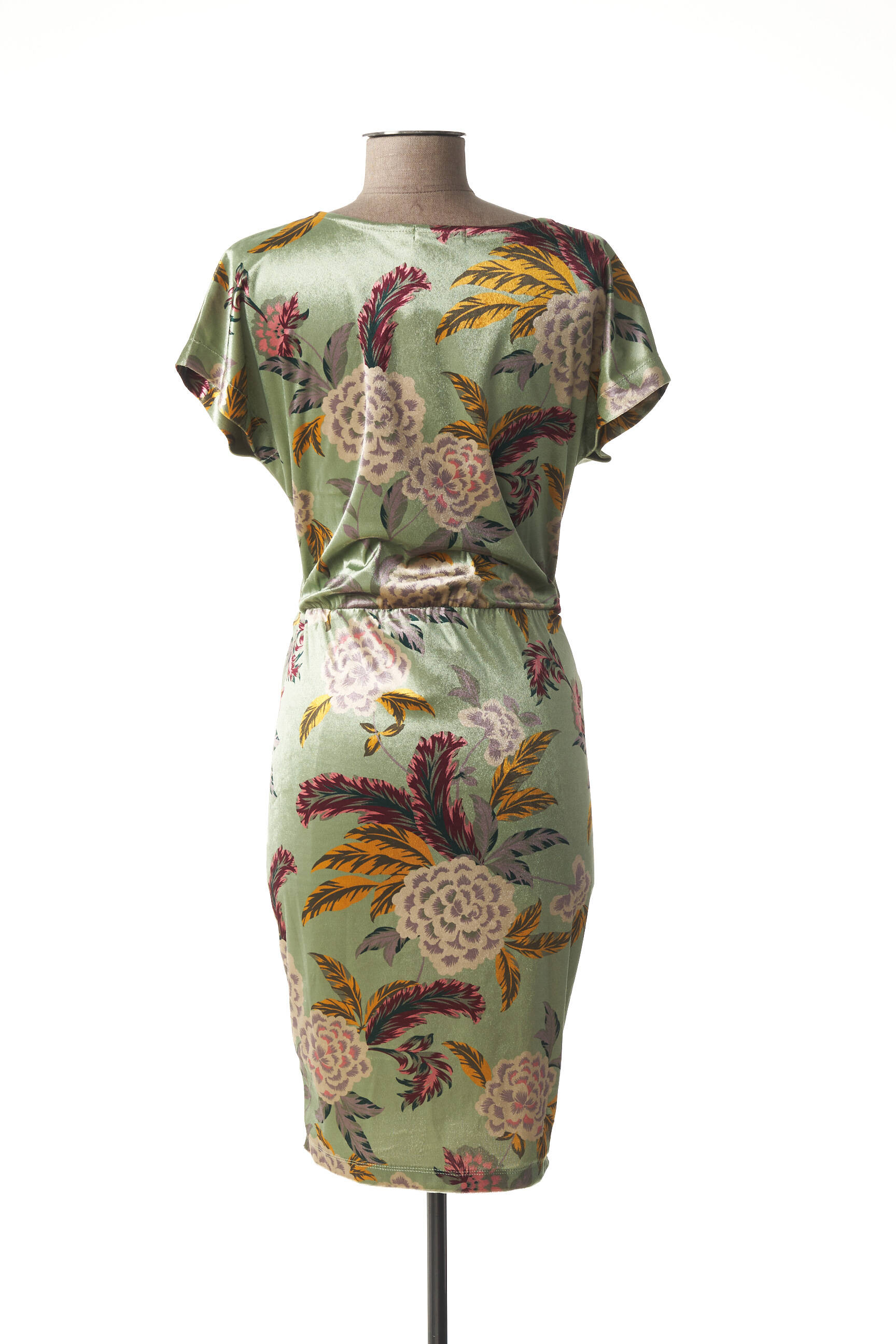 Fragile Robes Maternite Femme couleur vert