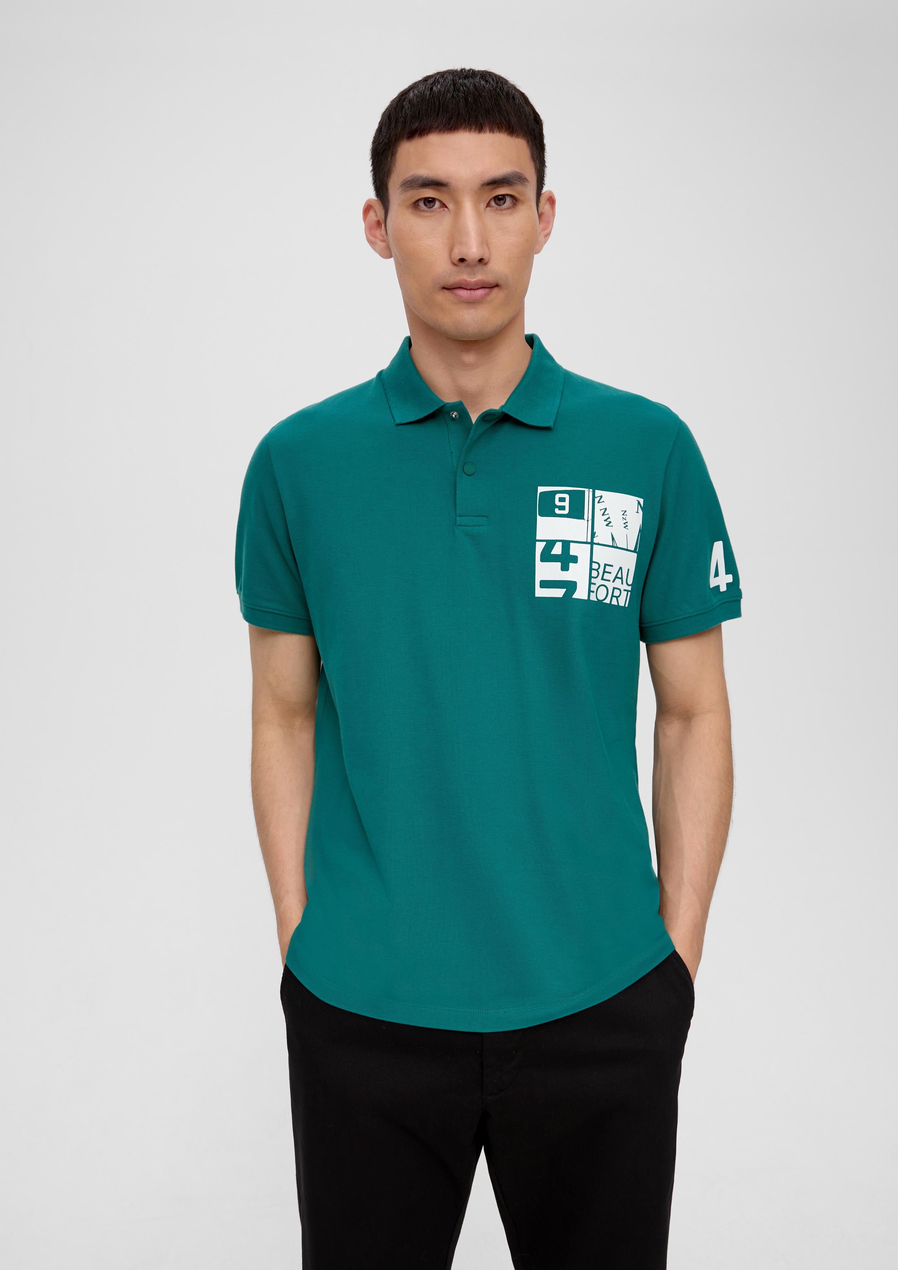 Poloshirt aus Baumwollstretch  2135699-76D1