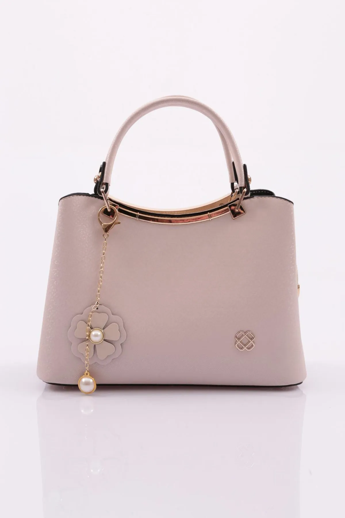 DGN  Beige Mosaik Damen Schulter- und Handtasche - 3255