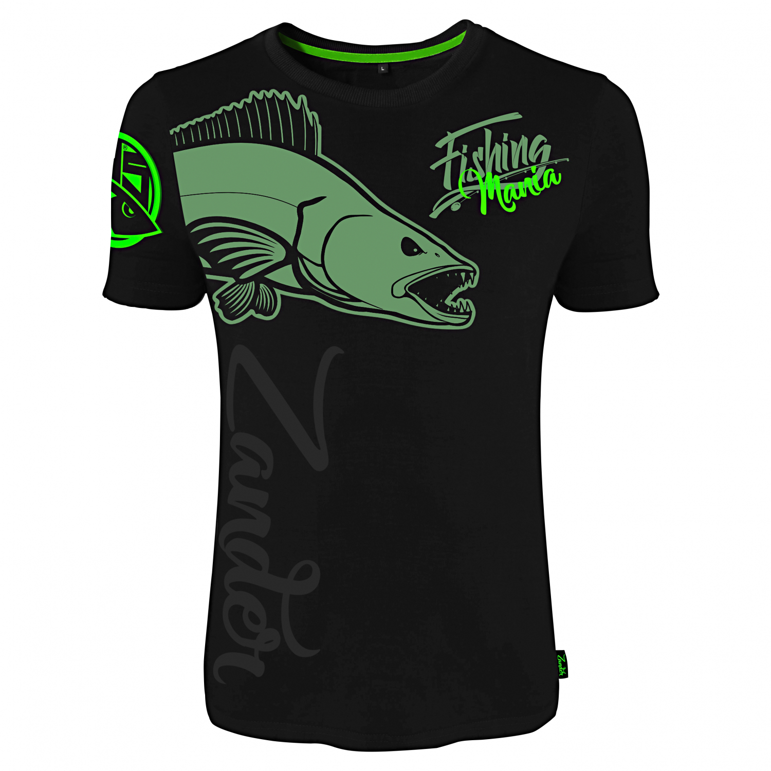 Hotspot Herren T-Shirt Fishing Mania (Zander)