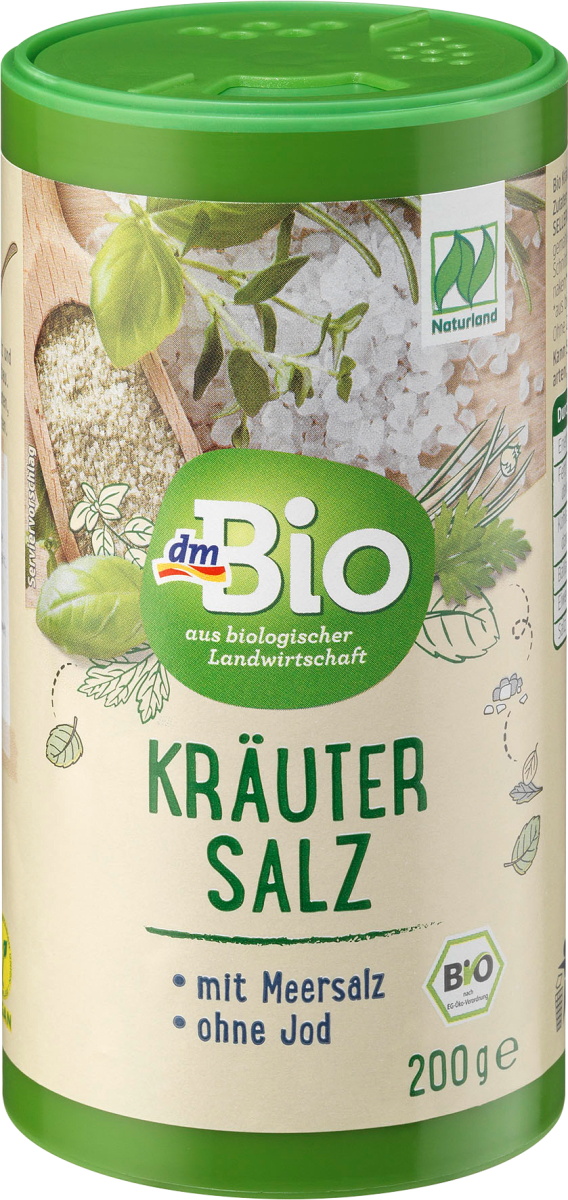 Kräutersalz, ohne Jod, 200 g