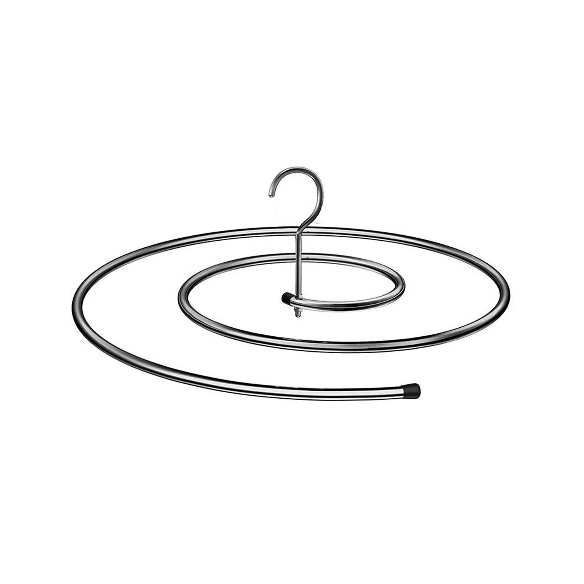 Cintre spirale sèche-drap