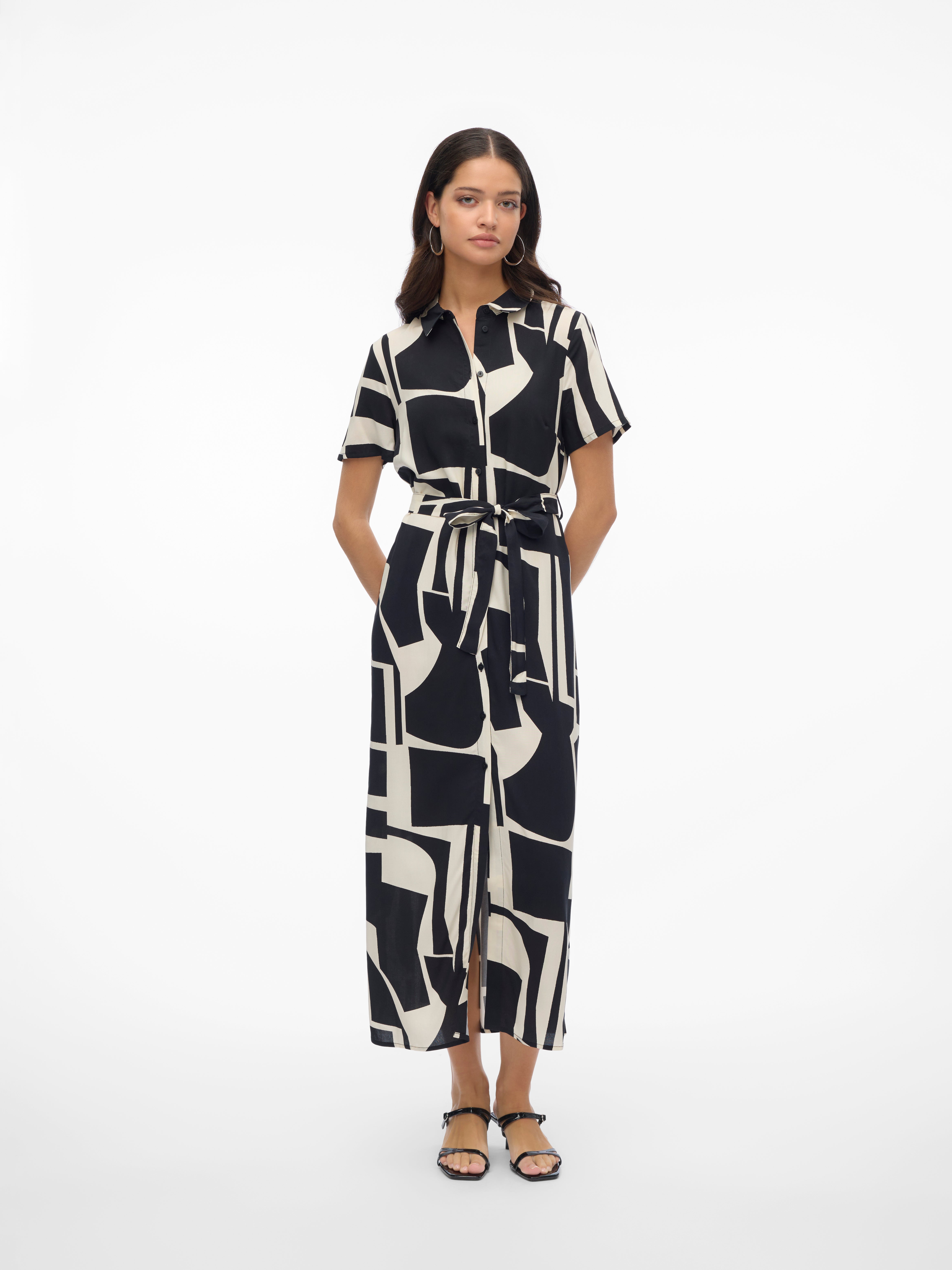 VMEASY Langes Kleid