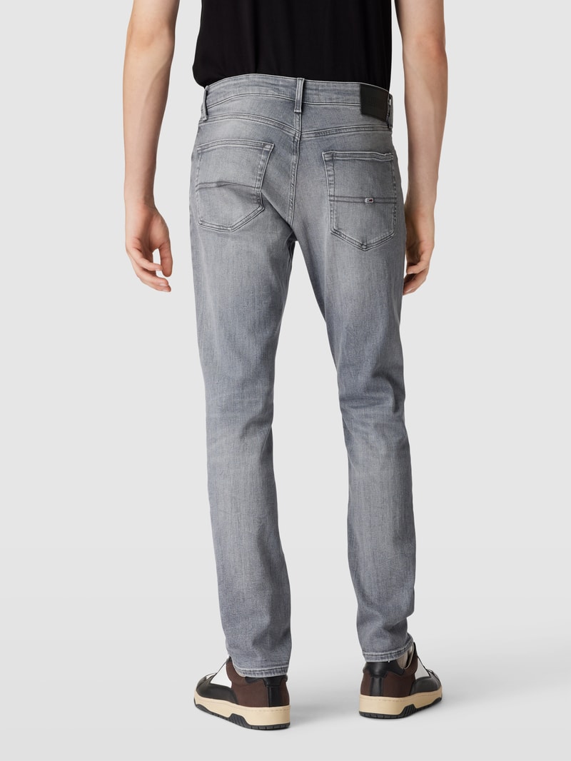 Jeans in 5-Pocket-Design Modell 'SCANTON' in schwarz
