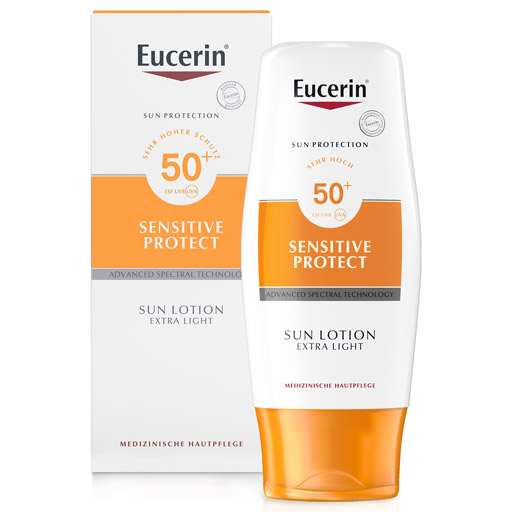 EUCERIN Sun Lotion extra leicht LSF 50  150 ml  Lotion