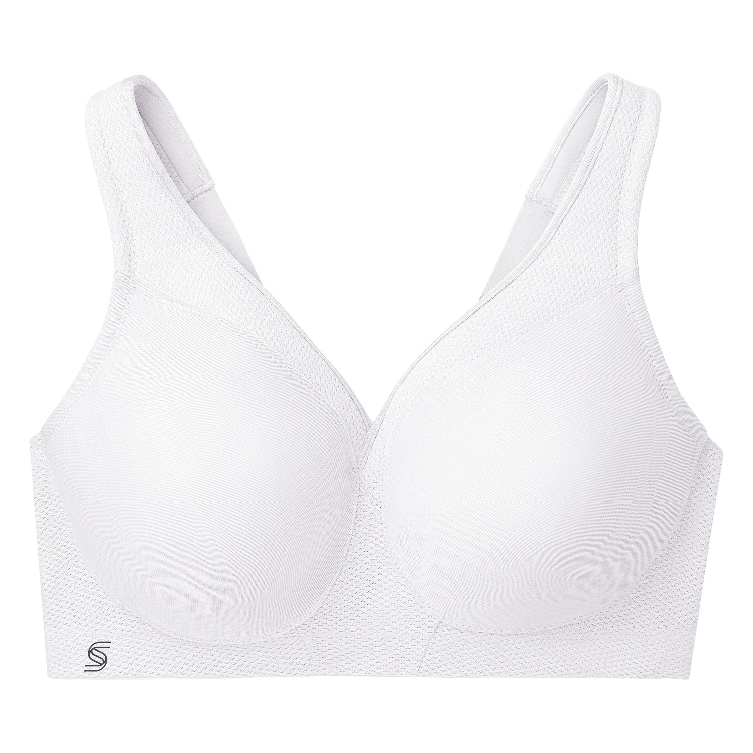 Nahtloser MagicLift-Sport-BH - Weiss