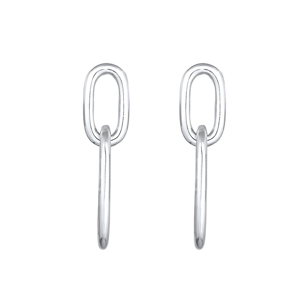 Elli Elli Boucles d'Oreilles Femme Pendentif Look Tendance en Argent Sterling 925 ster Boucles d'oreilles