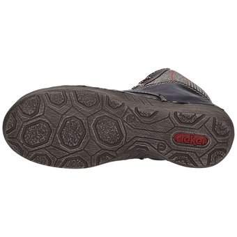 Rieker Schnürstiefelette in blau