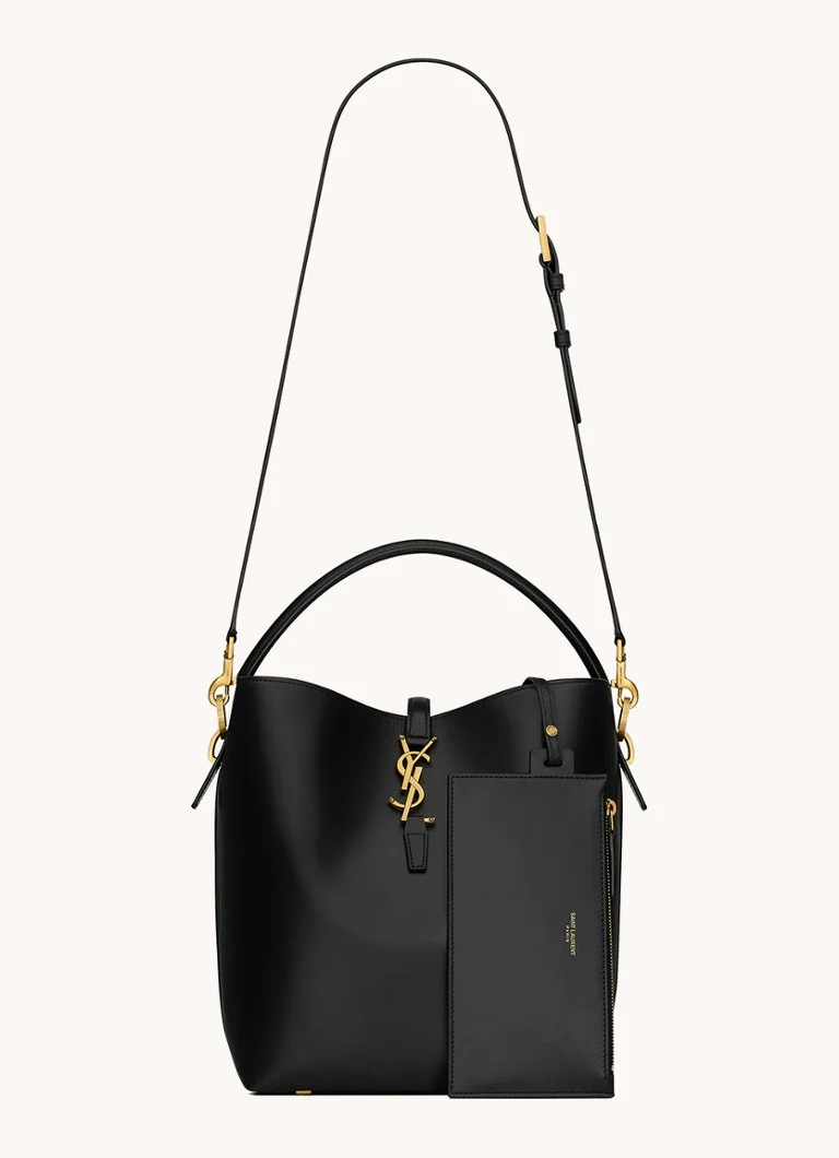 Τσάντα ώμου Saint Laurent Le 24 από δέρμα μοσχαριού