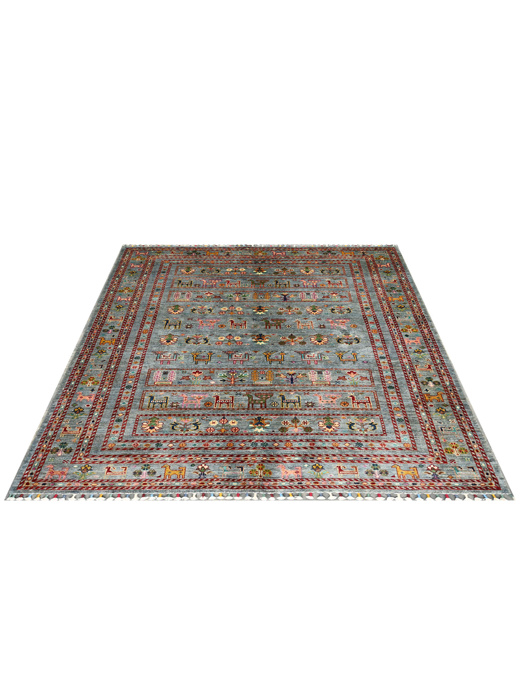 Chobi Schal ca. 151 x 204 cm, Unikat / Einzelstück