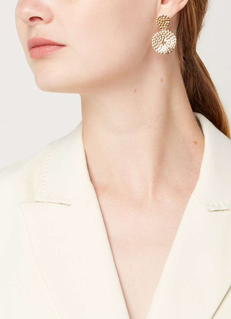 Gas Bijoux Onde Lucky gold-plated stud earrings