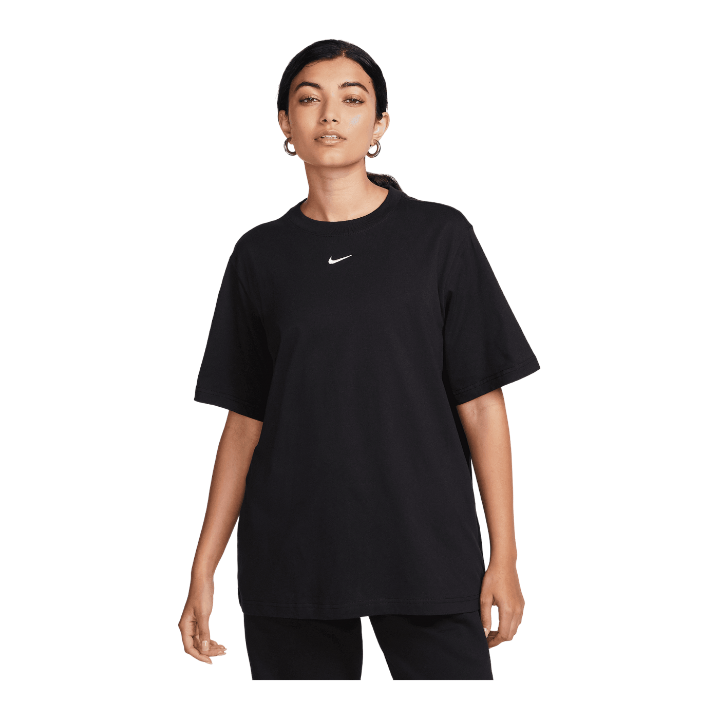 Nike T-Shirt Damen Schwarz F010