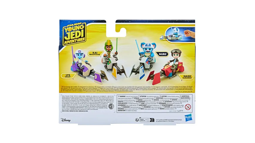 Hasbro - Star Wars Action-Figur & Speeder Bike