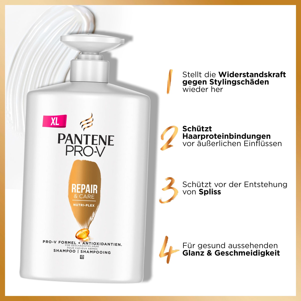 Shampoo Repair & Care, 1.000 ml