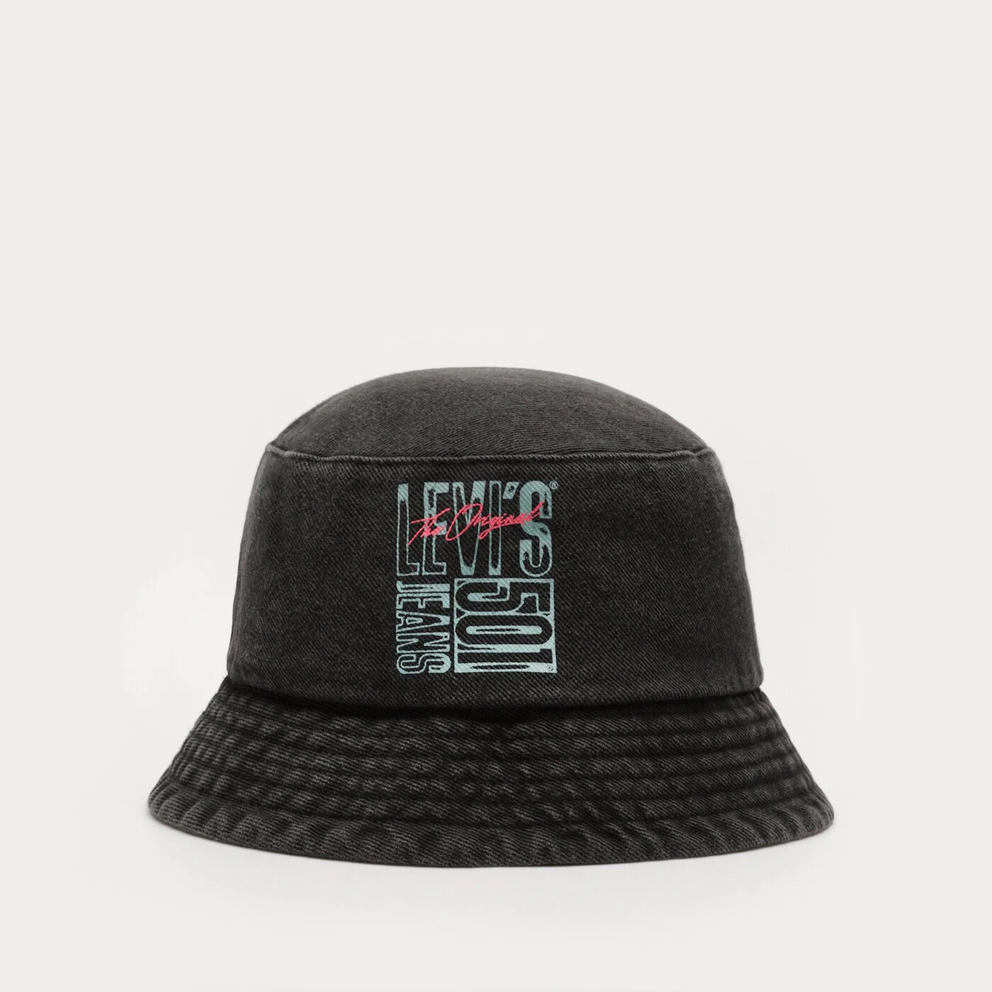 LEVI'S MÜTZE 501 GRAPHIC BUCKET HAT Schwarz