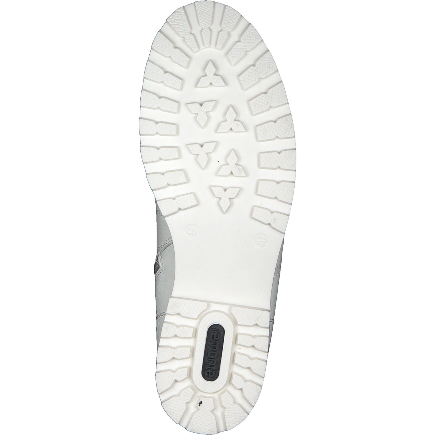 Remonte D8475, Schnürstiefeletten, Damen, Weiß (Weiss)