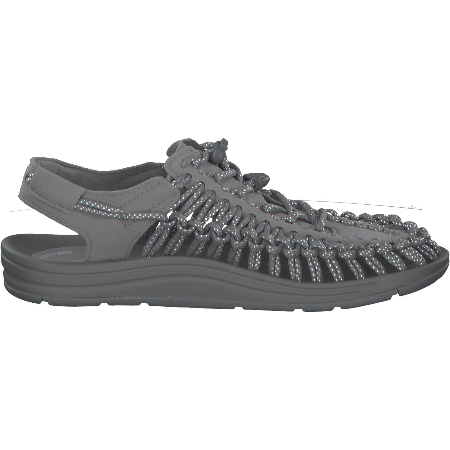Keen Uneek 102519, Sandalen, Damen, silver/drizzle