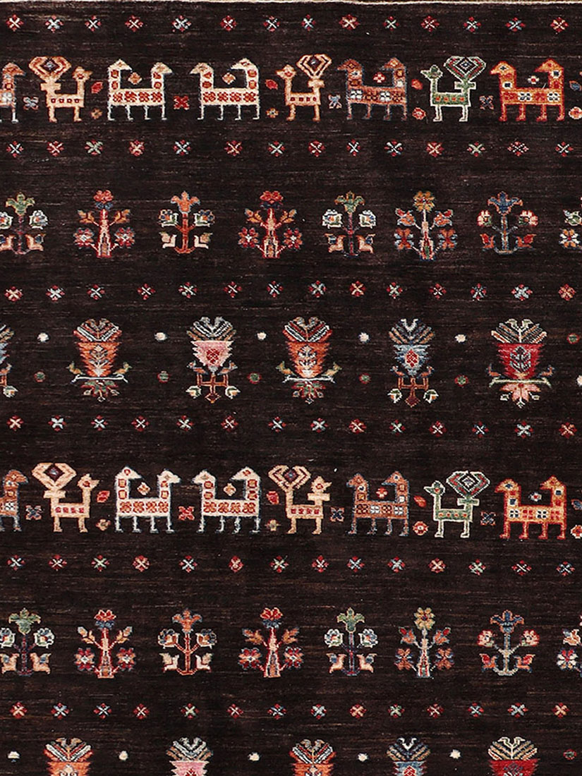 Chobi Schal ca. 205 x 306 cm, Unikat / Einzelstück