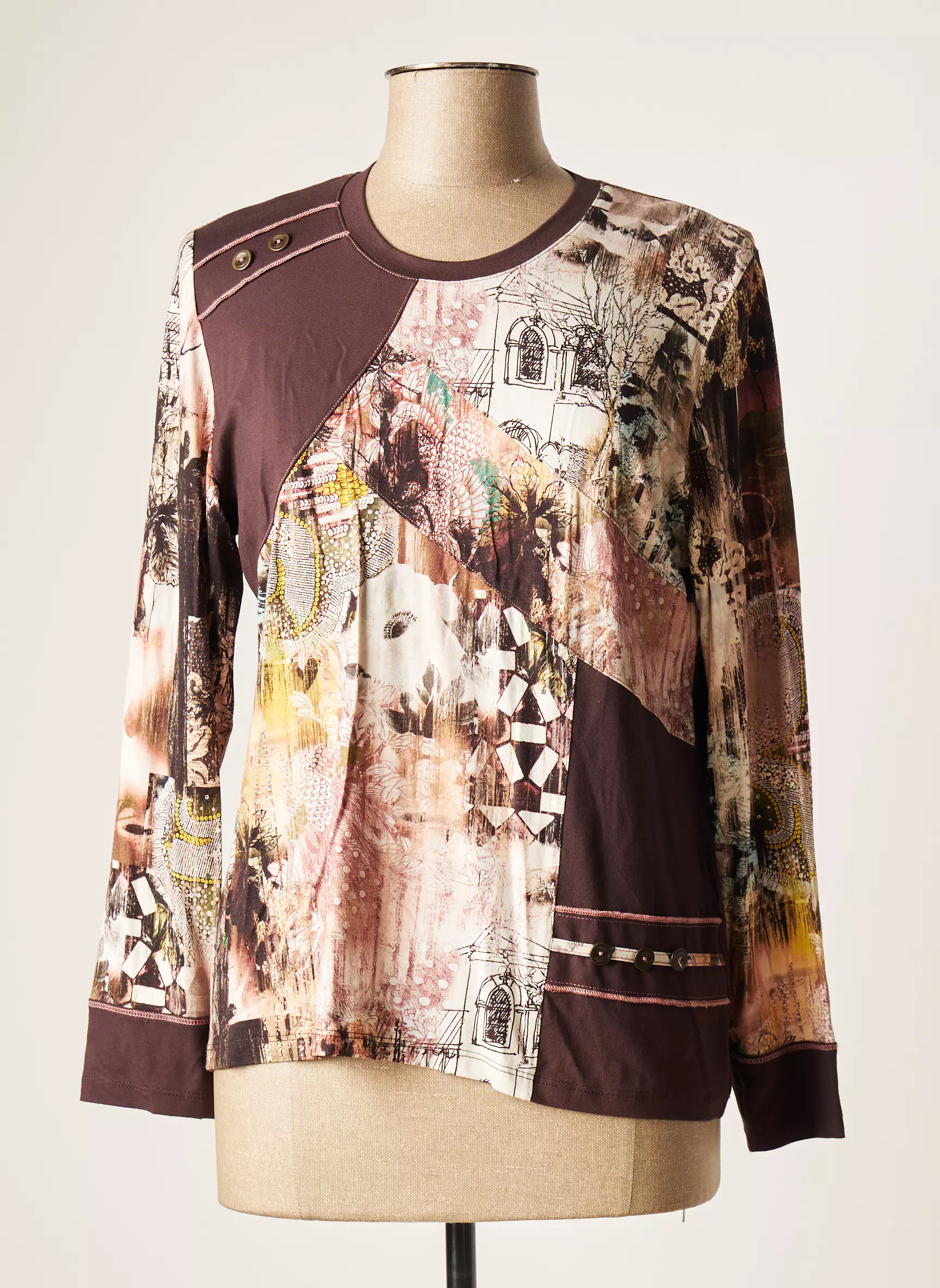 France Rivoire Tops Femme couleur marron