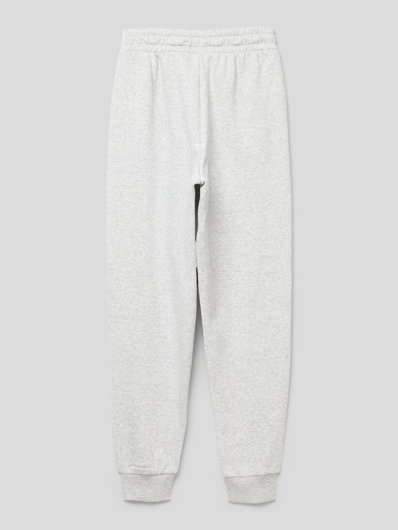 Sweatpants mit Label-Print Modell 'POWER' in hellgrau