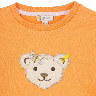 Sweatshirt, orange für Mädchen